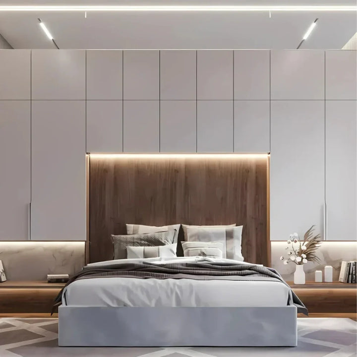 Closet motion sensor LED strip light, providing hands-free illumination inside wardrobes.