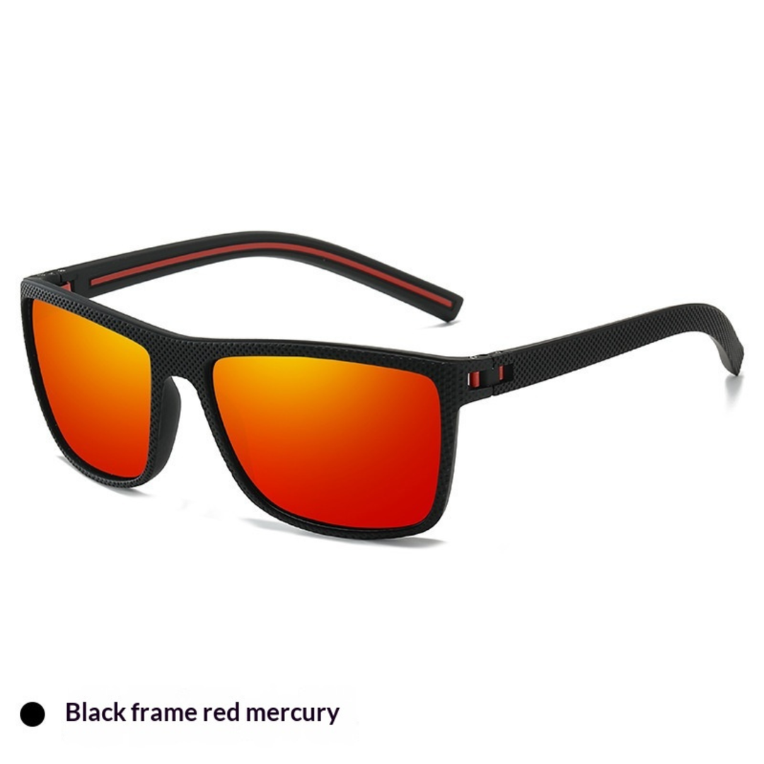 Men's sports polarized sunglasses for driving, cycling, fishing, and active outdoor use.