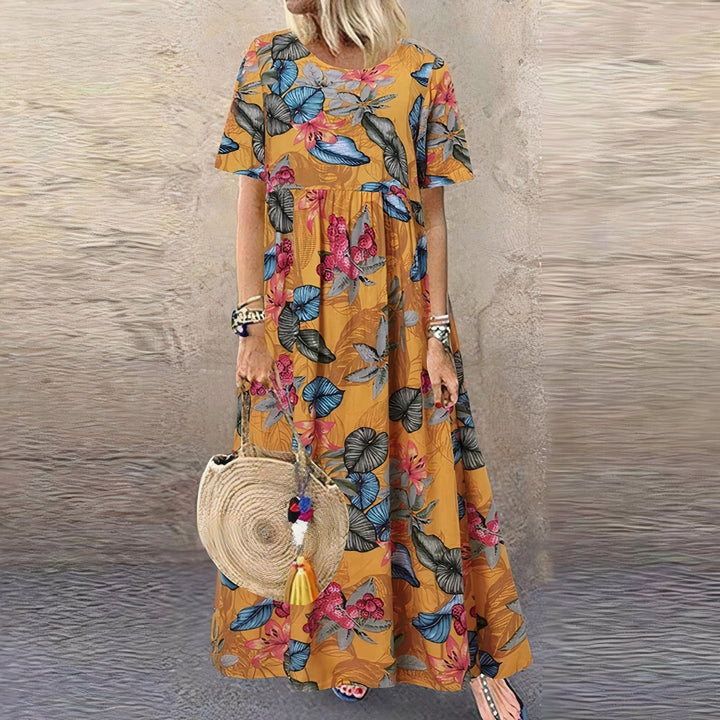Lotte™ Vibrant Floral Maxi Dress
