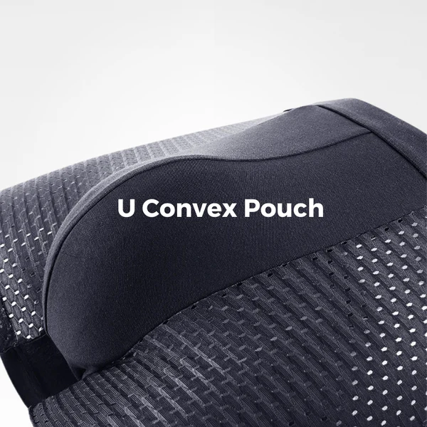 Seamless design men's underwear, comfortable boxer briefs for all-day wear.