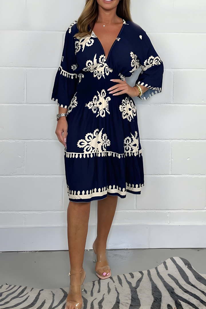 Knee Length Flattering Dress