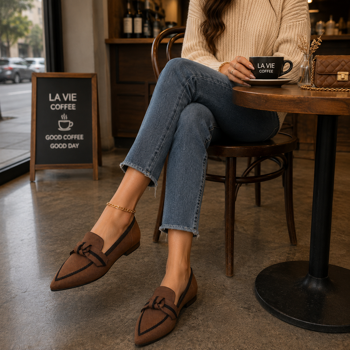 Durable women's comfort slip-ons, featuring cushioned design for daily wear.