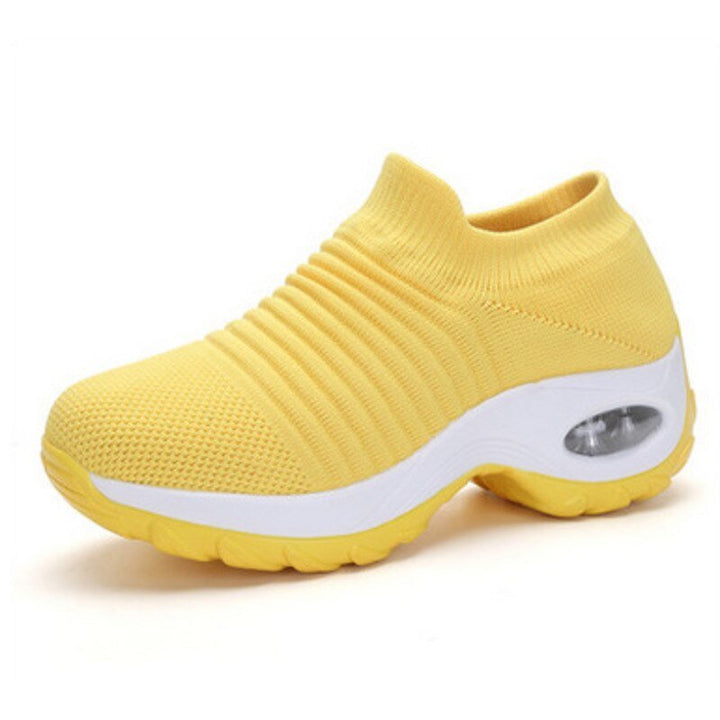 Everyday women's slip-on walking shoes, orthopedic memory foam for superior comfort.
