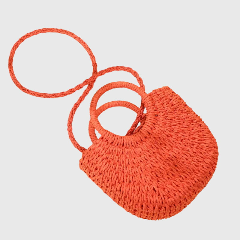 Women's Natural Raffia Tote Bag