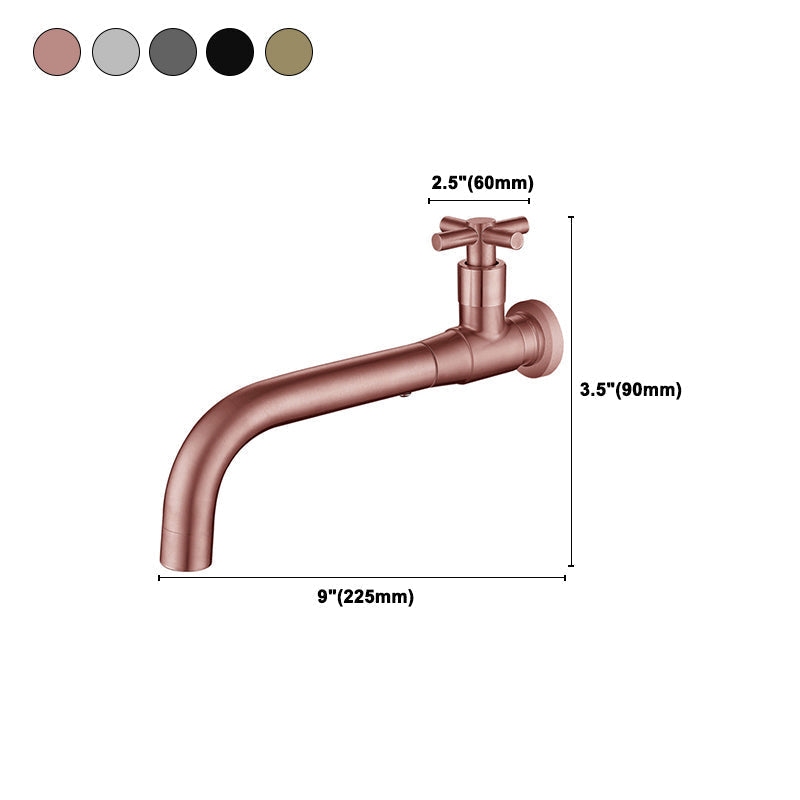 Black wall-mounted single-lever faucet, modern basin tap, easy use.
