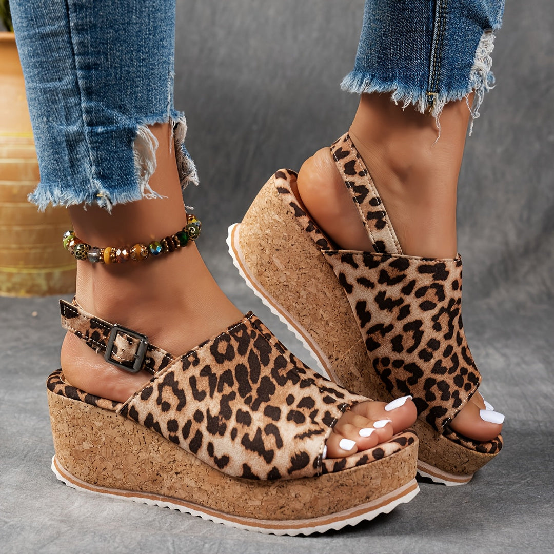 Women's Platform Sandals with EVA Sole