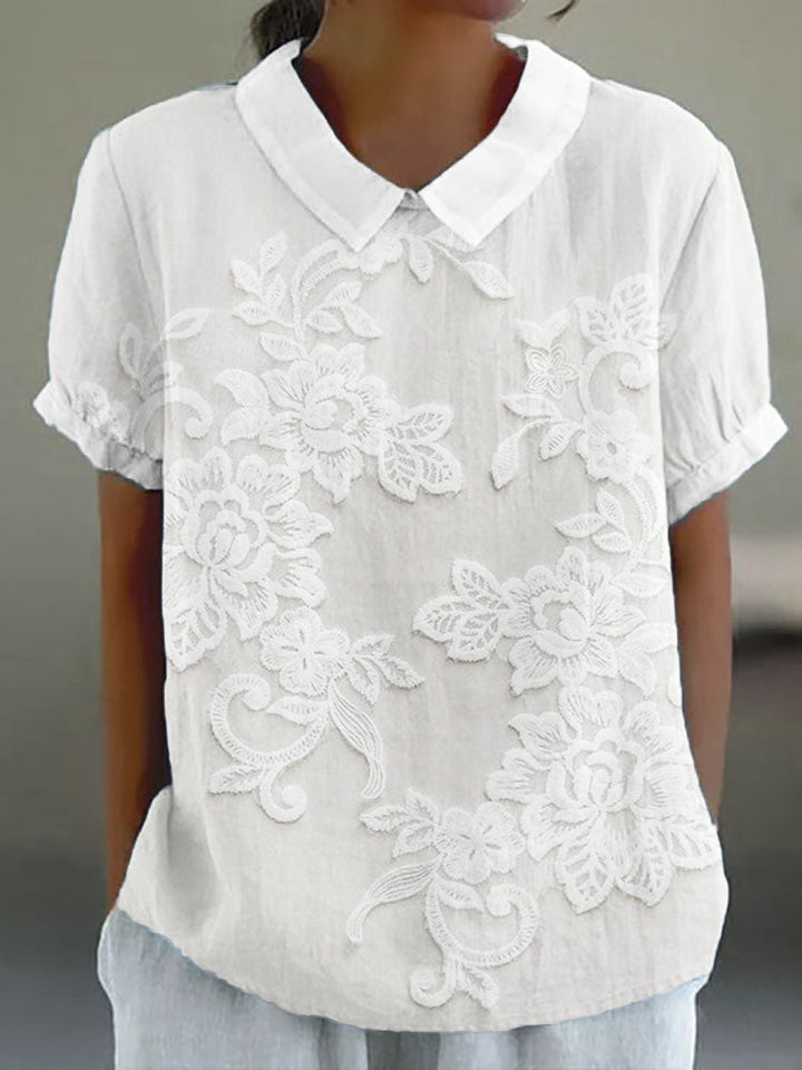 Arwen™ Retro Print Relaxed Shirt