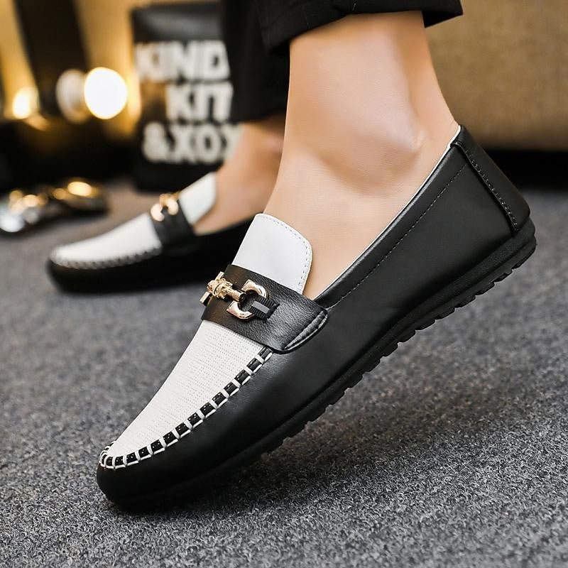 Stylish men's loafers, slip-on design for versatile elegant footwear & business casual looks.