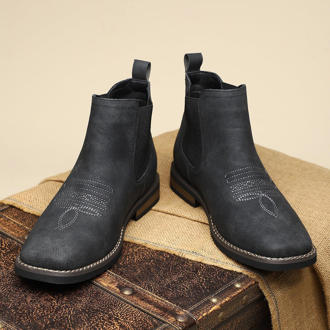 Men's classic slip-on Chelsea boots, perfect for versatile fashion. Comfortable, durable, and stylish ankle footwear.