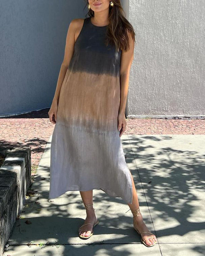 Women's Ombre Sleeveless Dress