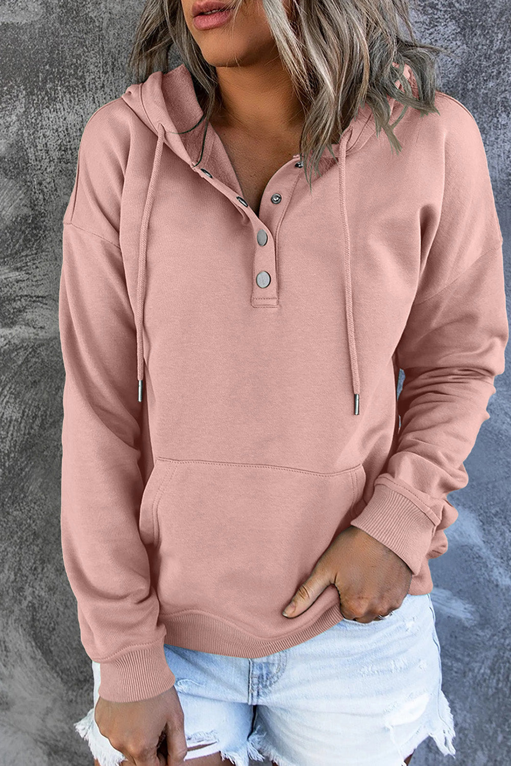 Women's Cozy Hooded Sweater for everyday comfort & style. Casual, relaxed fit pullover.
