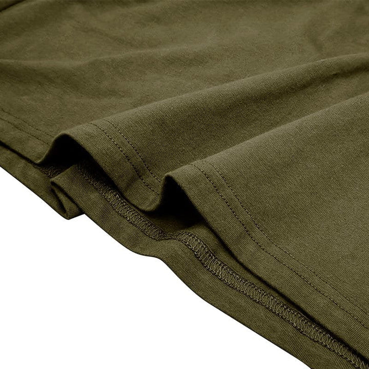 Men's long-sleeve tailored polo, offering smart casual appeal with durable design.