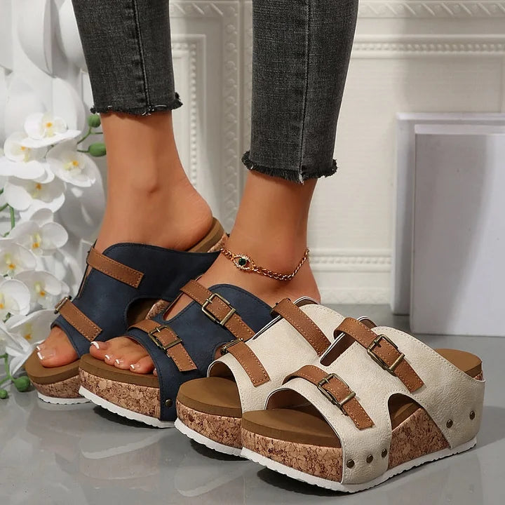 Staad™ | Fashionable Orthopedic Sandals with Platform and Wedge