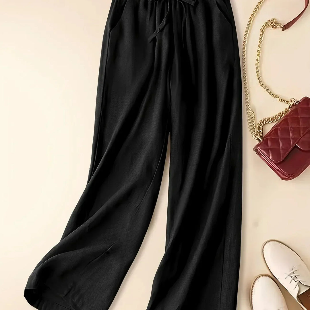 Cherry Relaxed Drawstring Pants