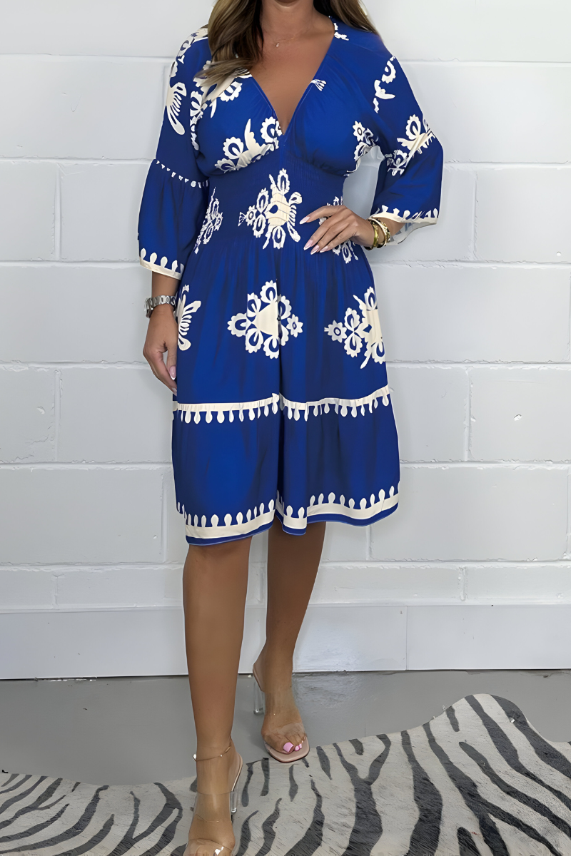 Knee Length Flattering Dress