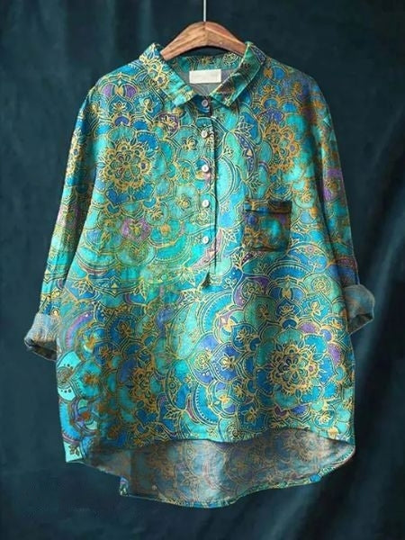 Women's Floral Print Blouse