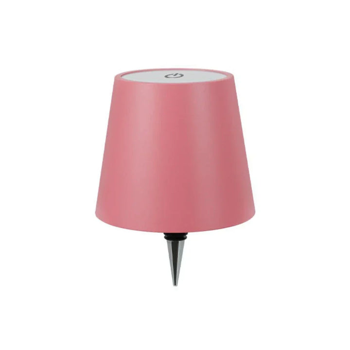 Modern rechargeable LED bottle lamp cap, universal design for personalized accent lighting & decor.