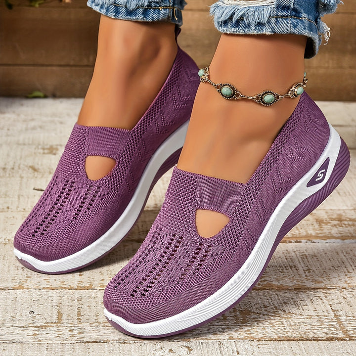 Daily comfort women's orthopedic slip-on shoes with strong arch support for active lifestyles.