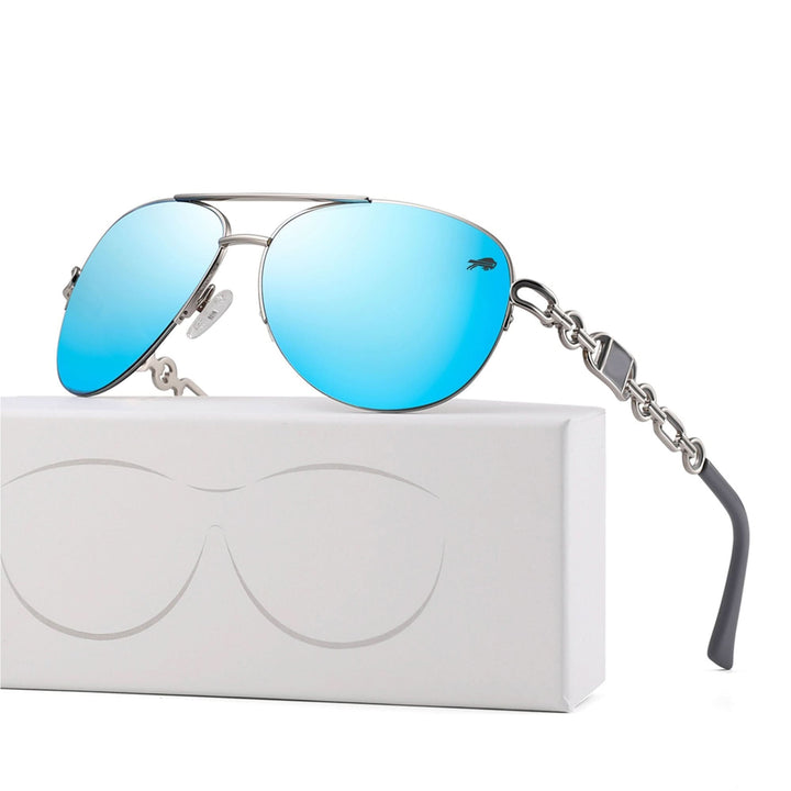 Women's polarized UV400 sunglasses for ultimate eye protection & stylish summer looks.