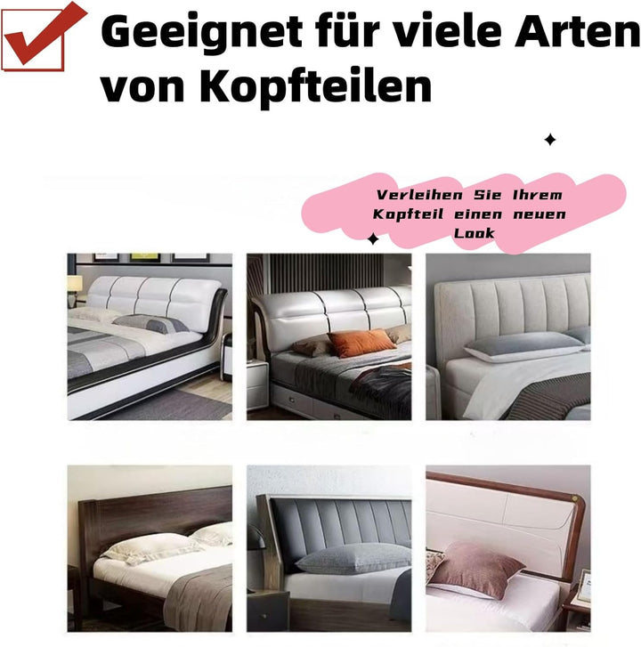 Modern home textile headboard cover, a stylish upgrade for your bed. Offers comfort & furniture protection.