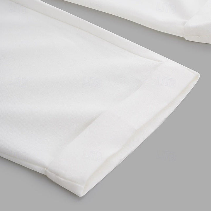 Refined men's straight-leg pants, ideal for a smart casual look or professional business meetings.