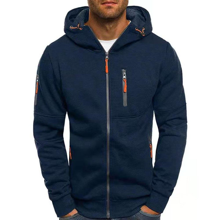 Cozy unisex zip-up hoodie for everyday comfort, ideal as a layering sweatshirt jacket for any style.