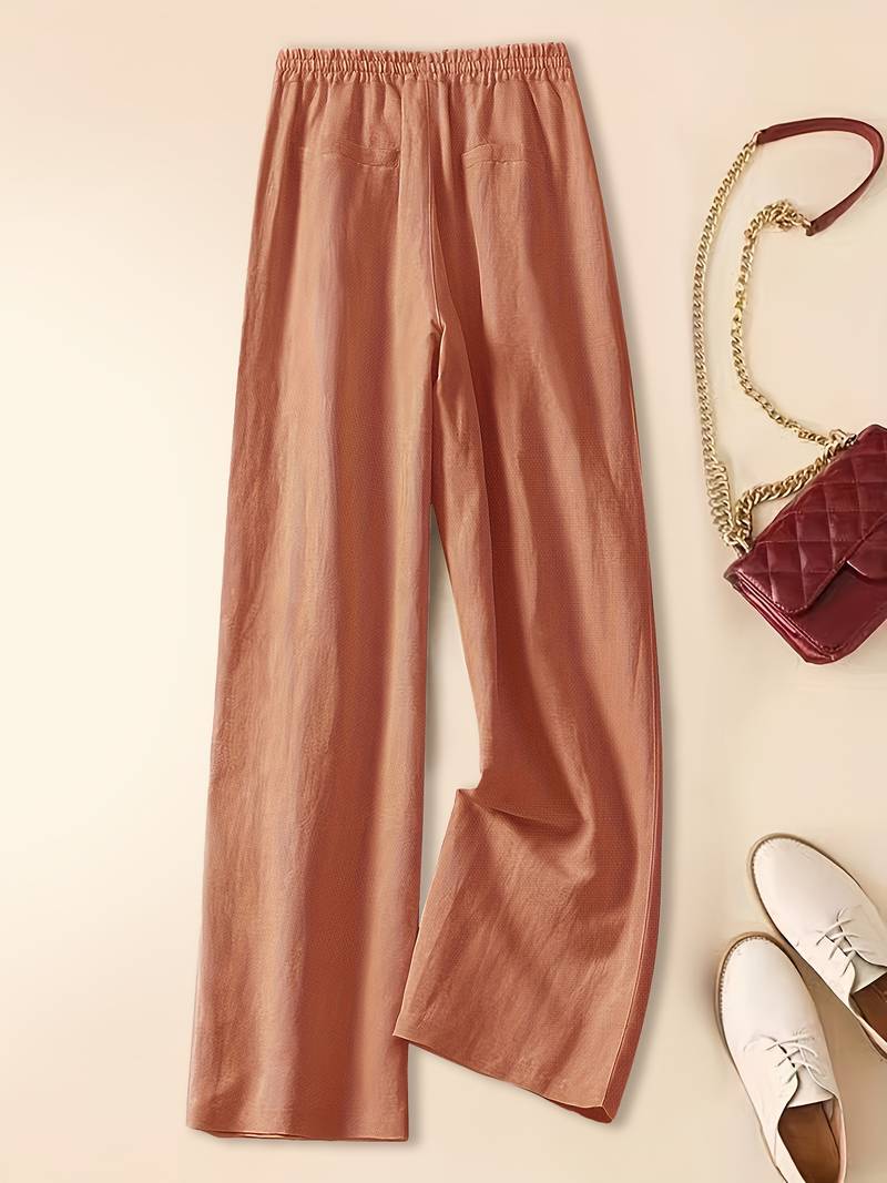 Cherry Relaxed Drawstring Pants