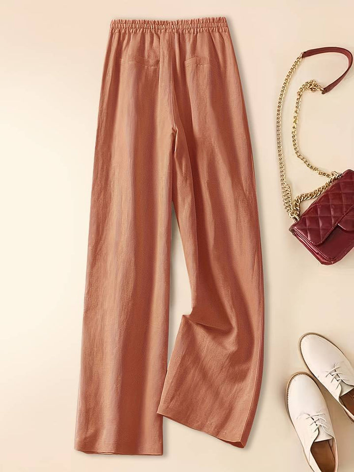 Cherry Relaxed Drawstring Pants