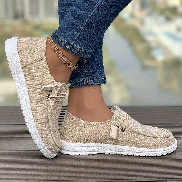 Modern women's low-top slip-on sneakers, orthopedic & comfortable.