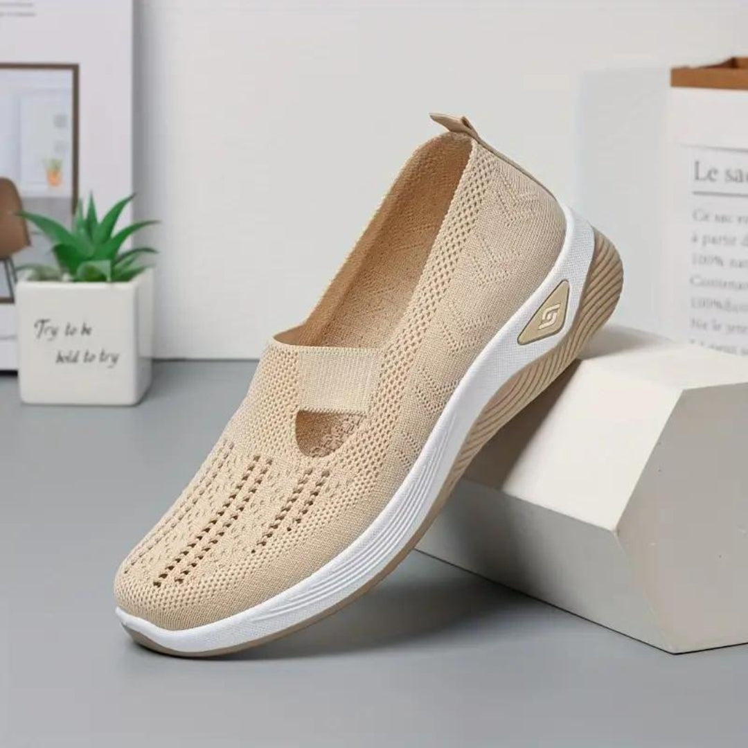 Fashionable women's Healy orthopedic sneakers offering arch support & all-day comfort for walking.
