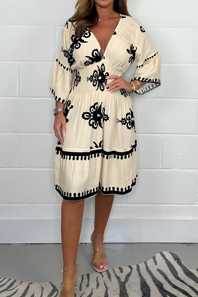 Knee Length Flattering Dress