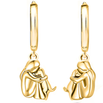 Golden earrings