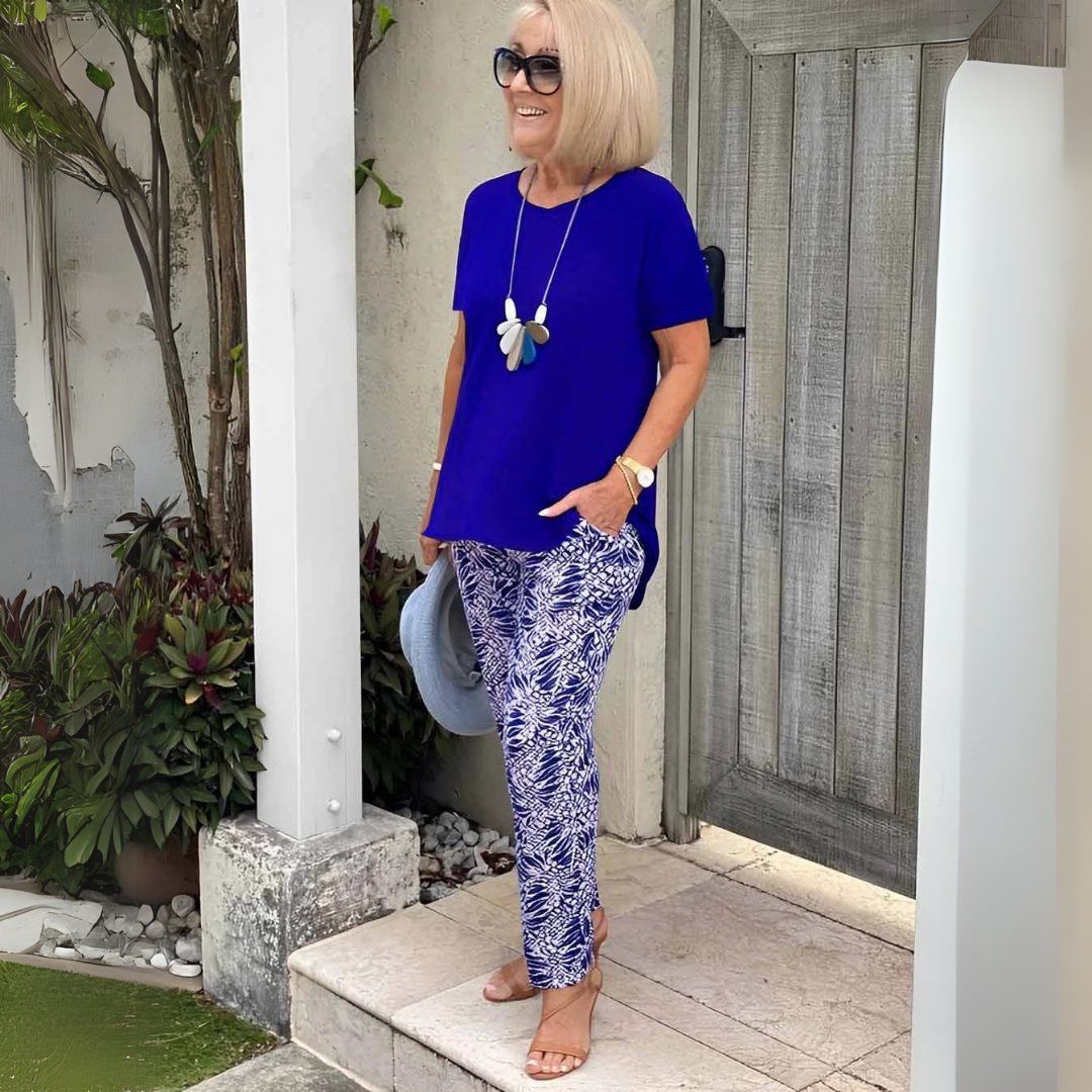 Women's Two-Piece Set - Elegant & Comfortable