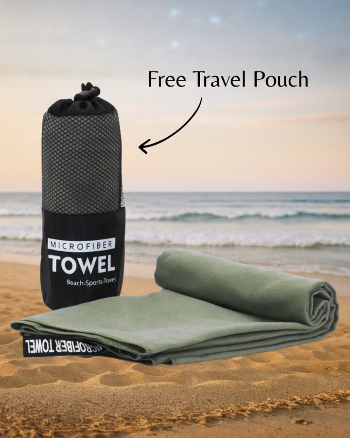 Quick-Dry Microfiber Travel Towel