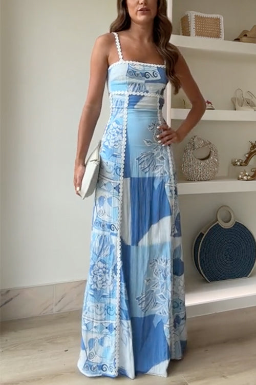 Women's Bow Back Maxi Dress