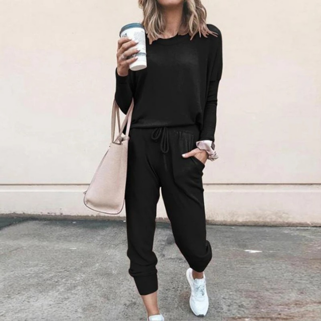 Women's Long Sleeve Jogger Set