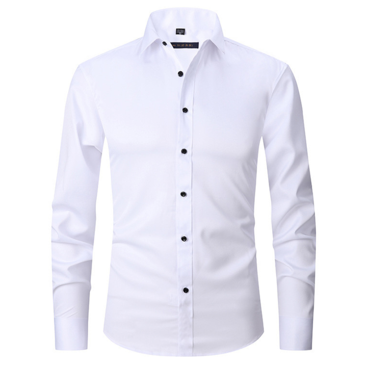 Long sleeve men's button down work shirt, classic fit & everyday style.