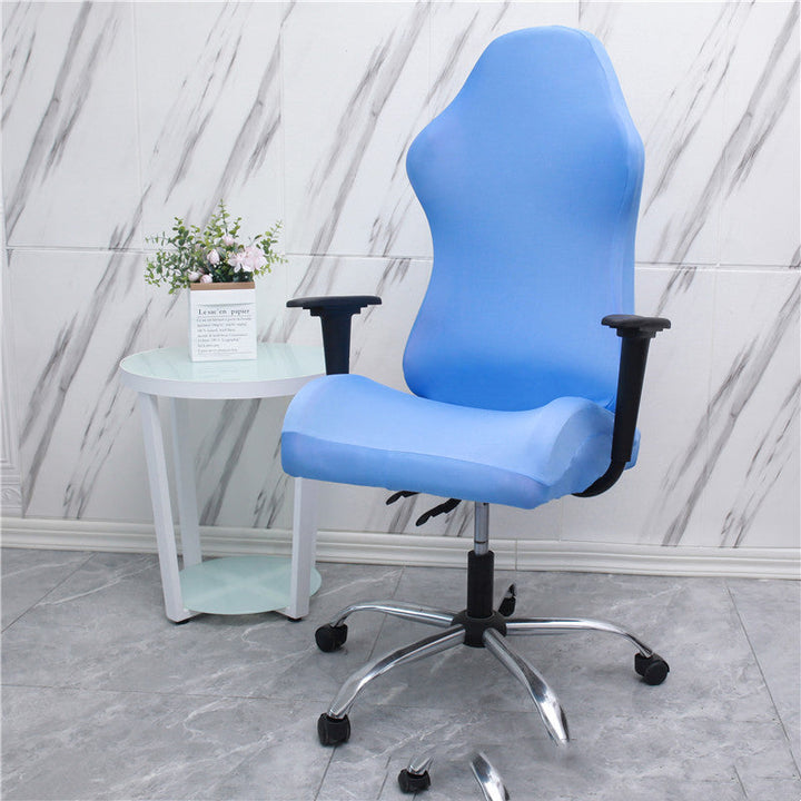 Premium stretchable gaming chair cover, transforms old chairs into modern, sleek furniture.