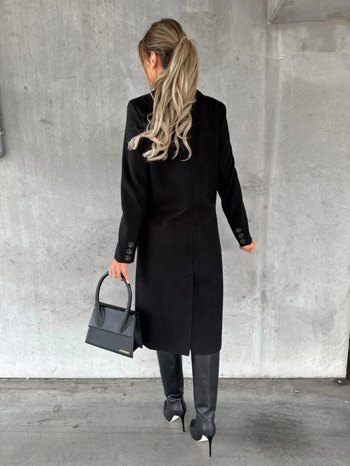 Comfortable women's lightweight jacket, a classic layering piece for elegant all-season fashion.