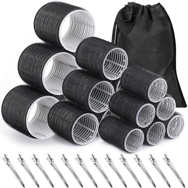 Women's haircare accessories: self-adhesive hair rollers for stunning, natural-looking curls & volume.