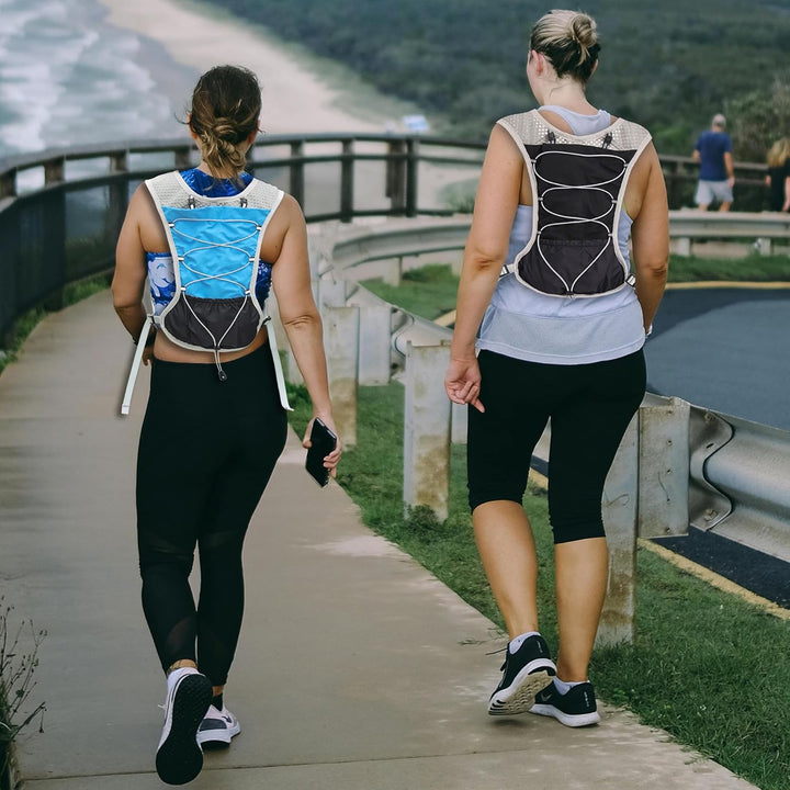 Performance Dravien running vest, 2L water bladder, ultra-light, for superior endurance.