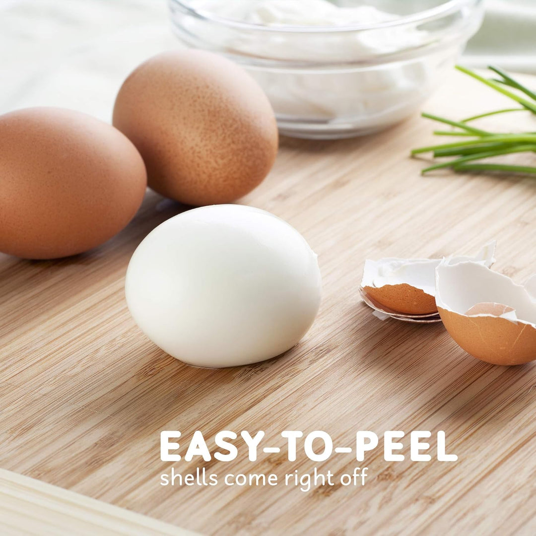 Efficient 7-egg cooker for kitchen. Boil & poach eggs effortlessly for healthy, quick meals.