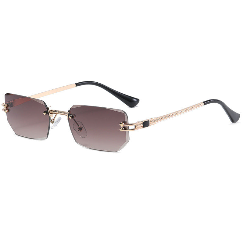 Rimless Sunglasses - Modern & Chic