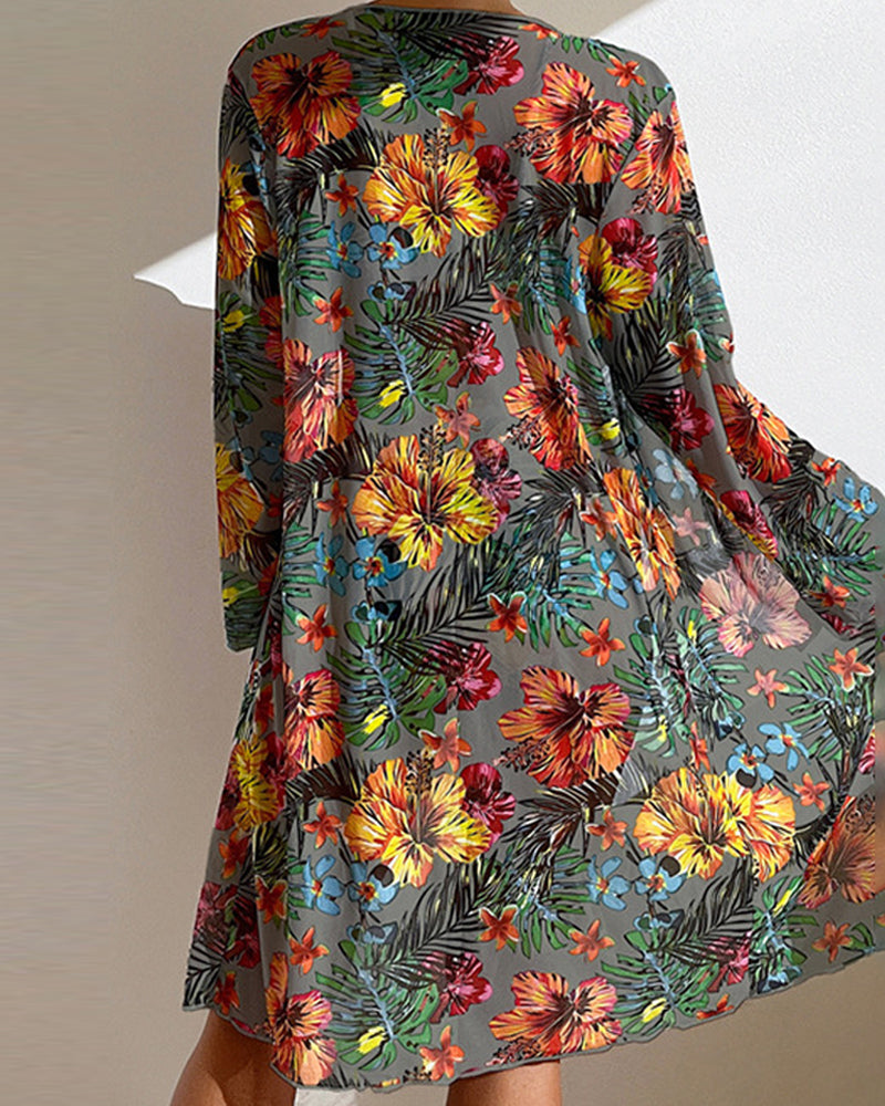 Women's Bikini with Flower Skirt