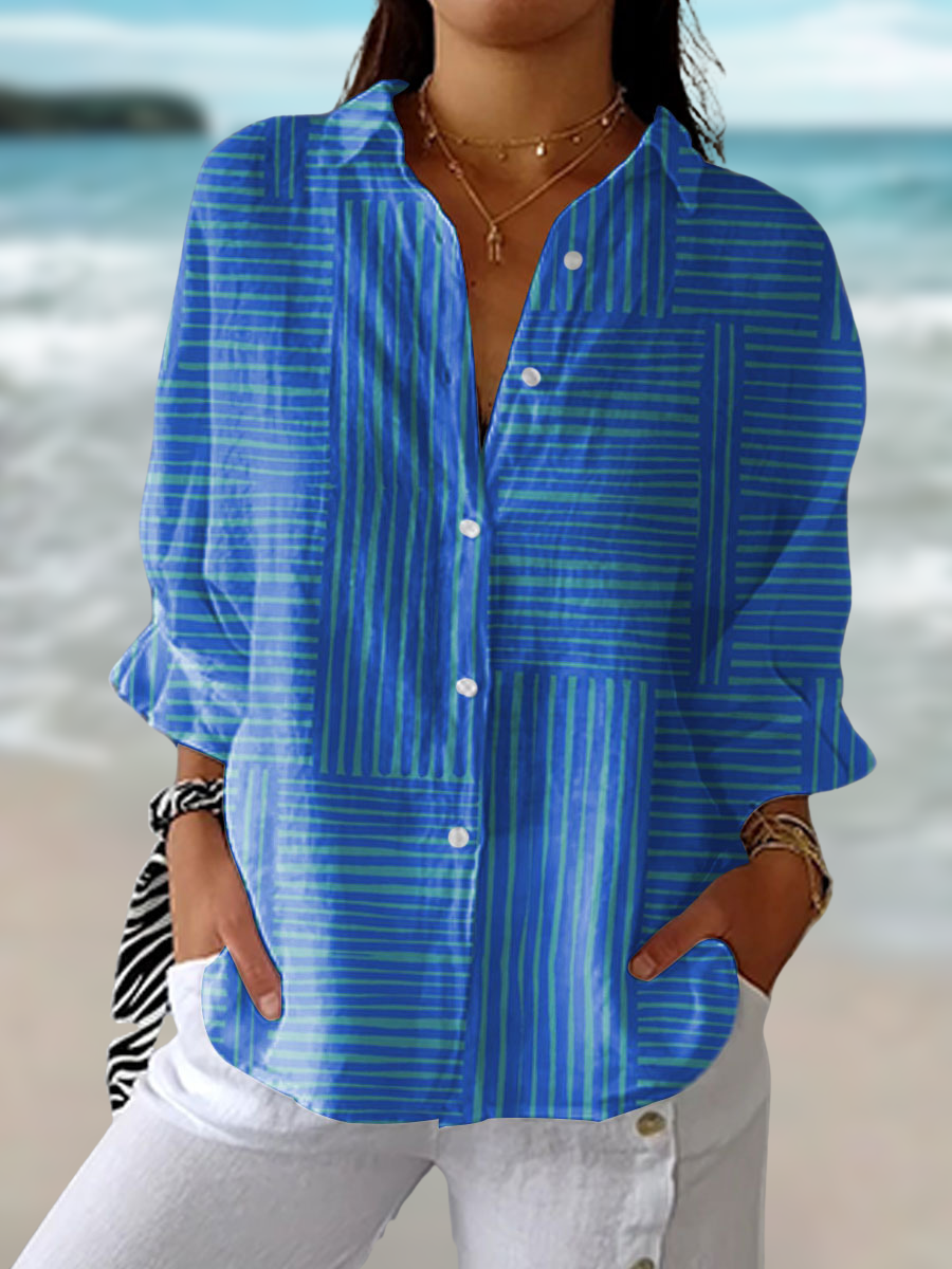Women's Striped Blouse