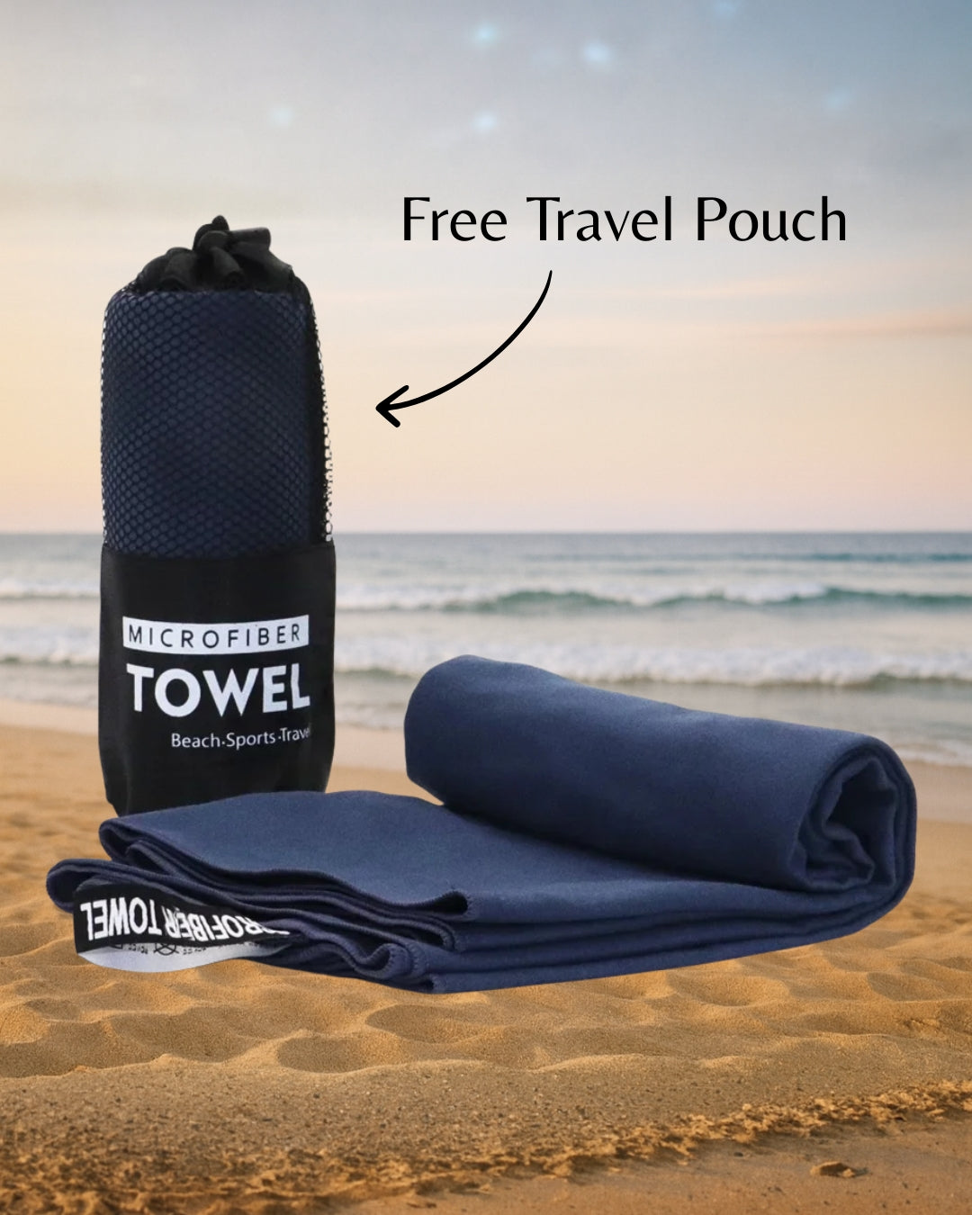 Quick-Dry Microfiber Travel Towel