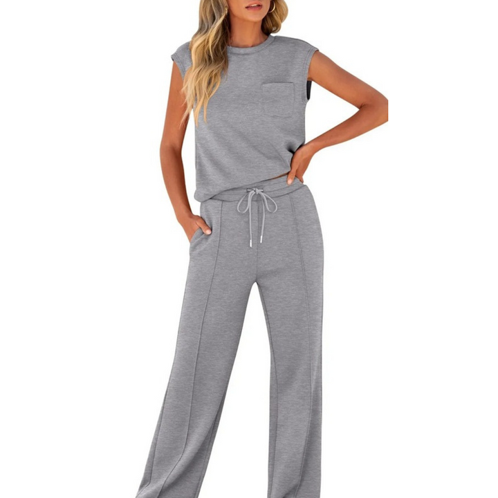Casual Summer Soft Lounge Co-Ord Set