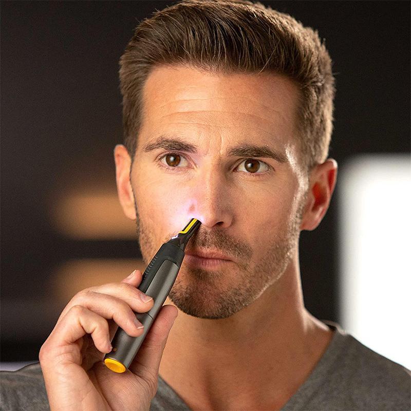 Advanced Men's Precision Trimmer, designed for detailed beard trimming and smooth finishes using LED.