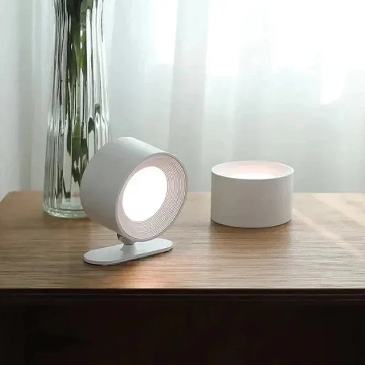 Nvroome Cordless LED Wall Lamp, dimmable, rotatable, magnetic attachment for versatile use.