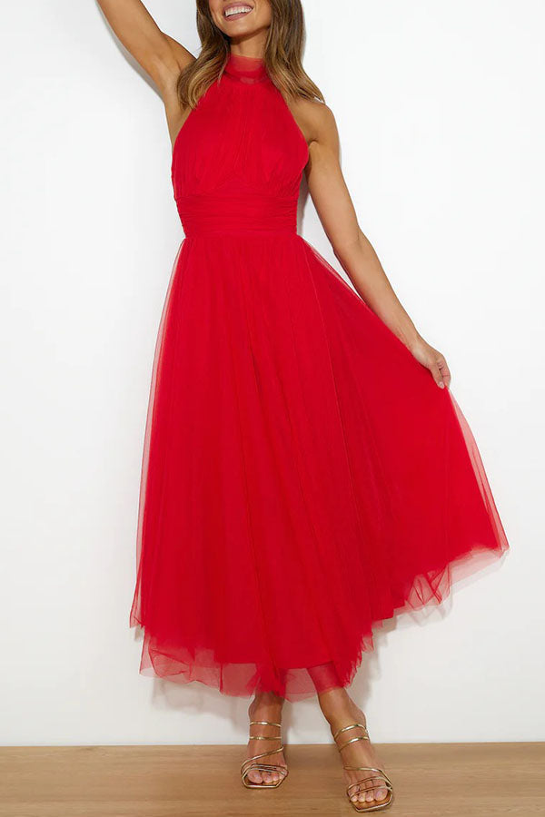 Women's elegant modest long dress, perfect for formal wear and special occasions.